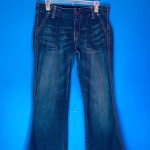 Yaso bell bottom denim jeans